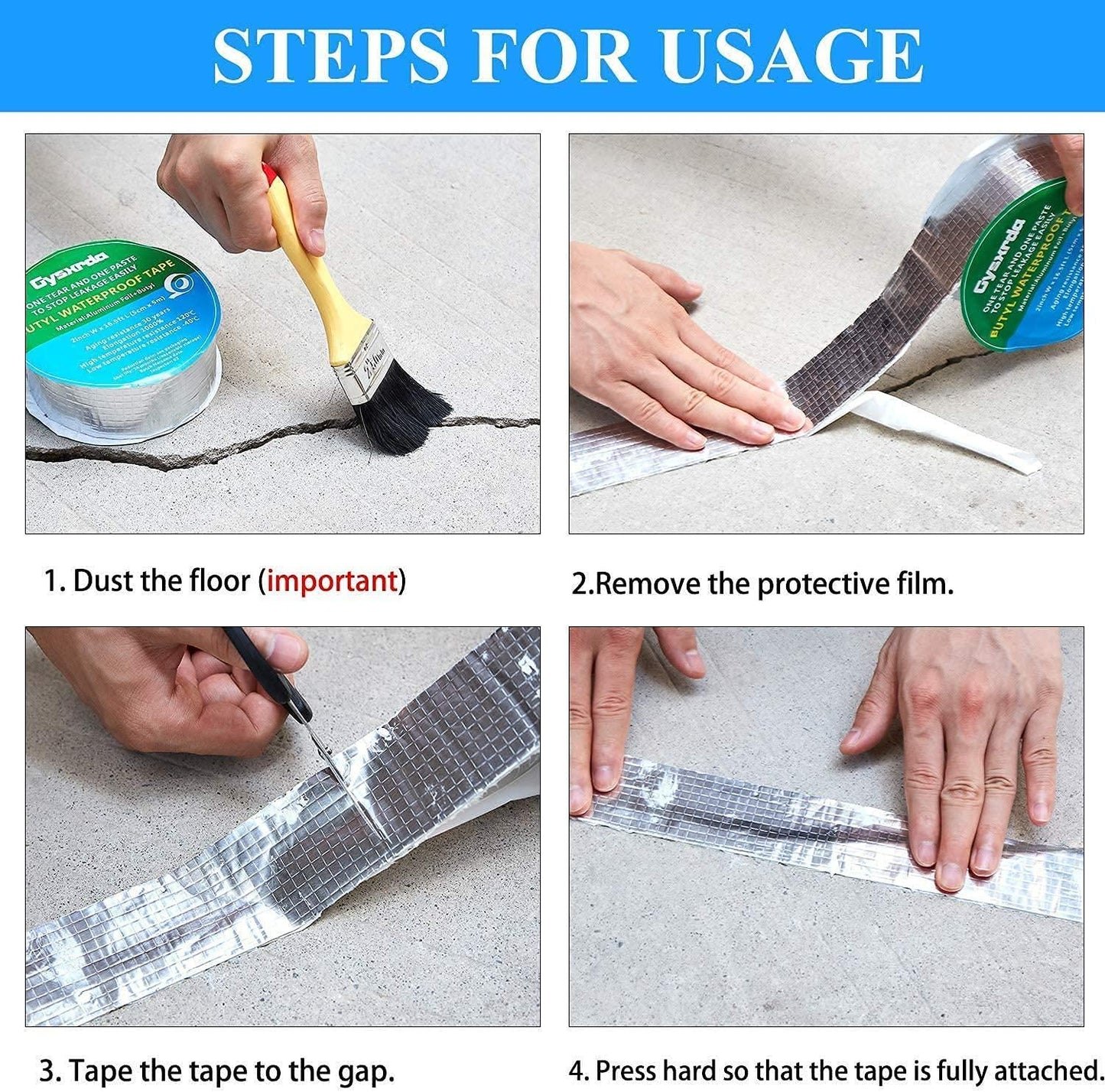 Aluminum Foil Tape(Pack of 2)
